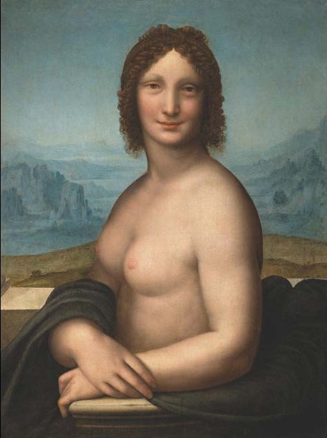 mona lisa desnuda salai alumno leonardo