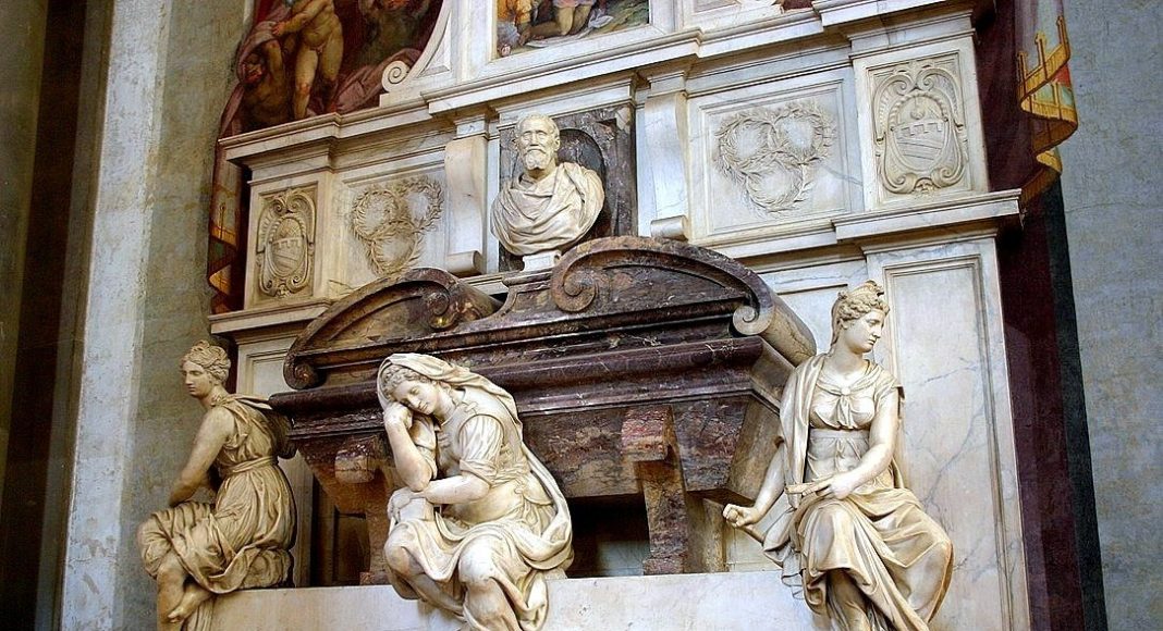 tumba de miguel angel michelangelo