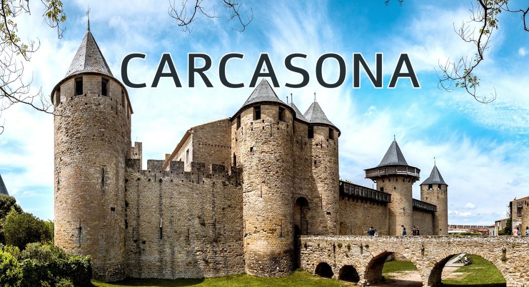 carcasona pueblo medieval frances
