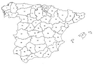 mapas provincias espana