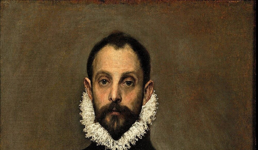 el caballero de la mano en el pecho de el greco