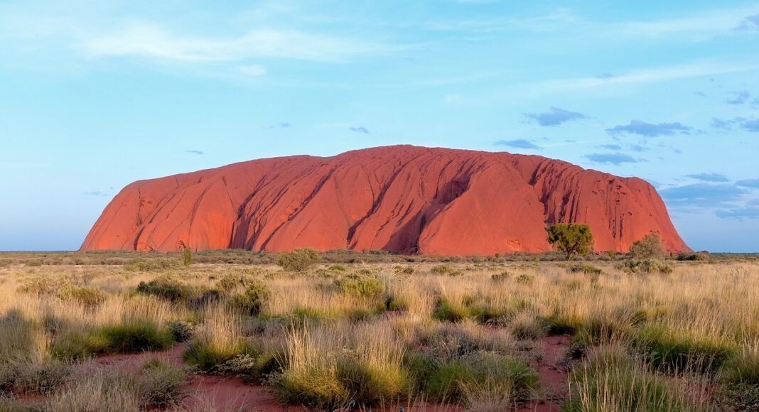 uluru. ayers rock en australia