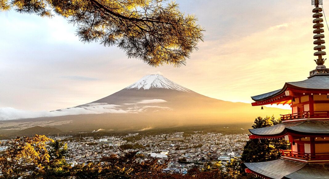 monte fuji en japon