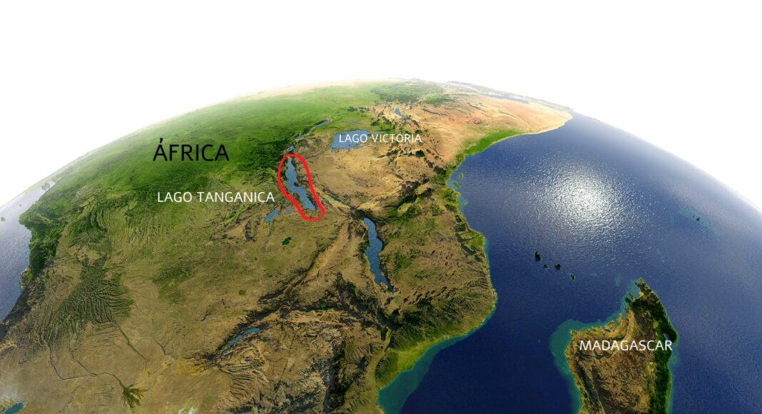 lago tanganica en africa