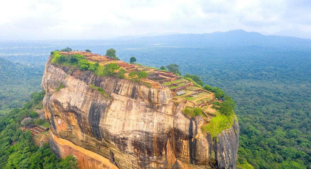 sigiriya, lion rock en sri lanka
